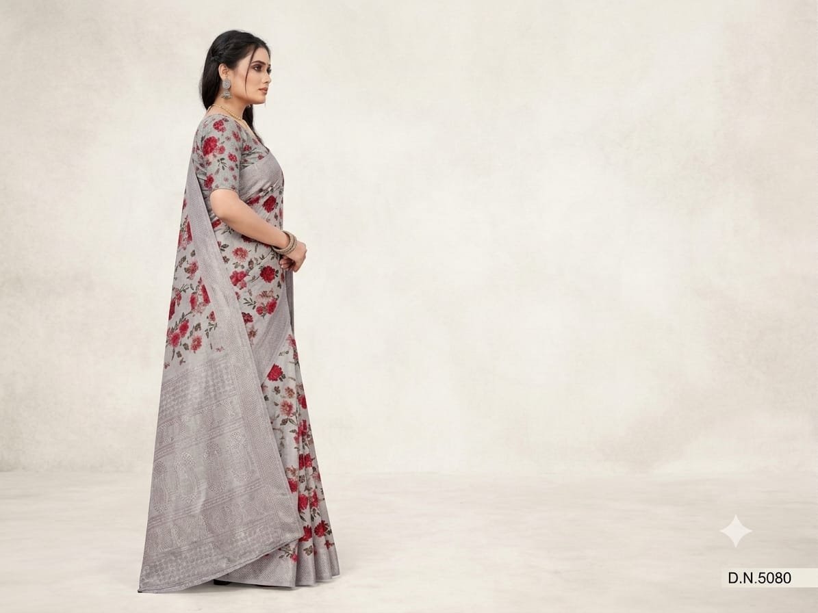 Aliyabhat silk saree - Image 2